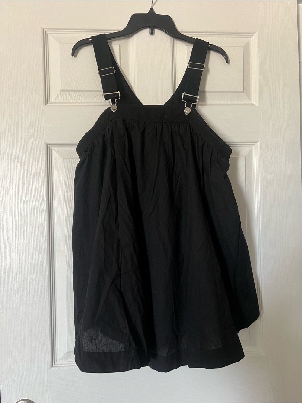Mini Pinafore Dress with Adjustable Straps
